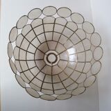 Mother-of-pearl and brass suspension