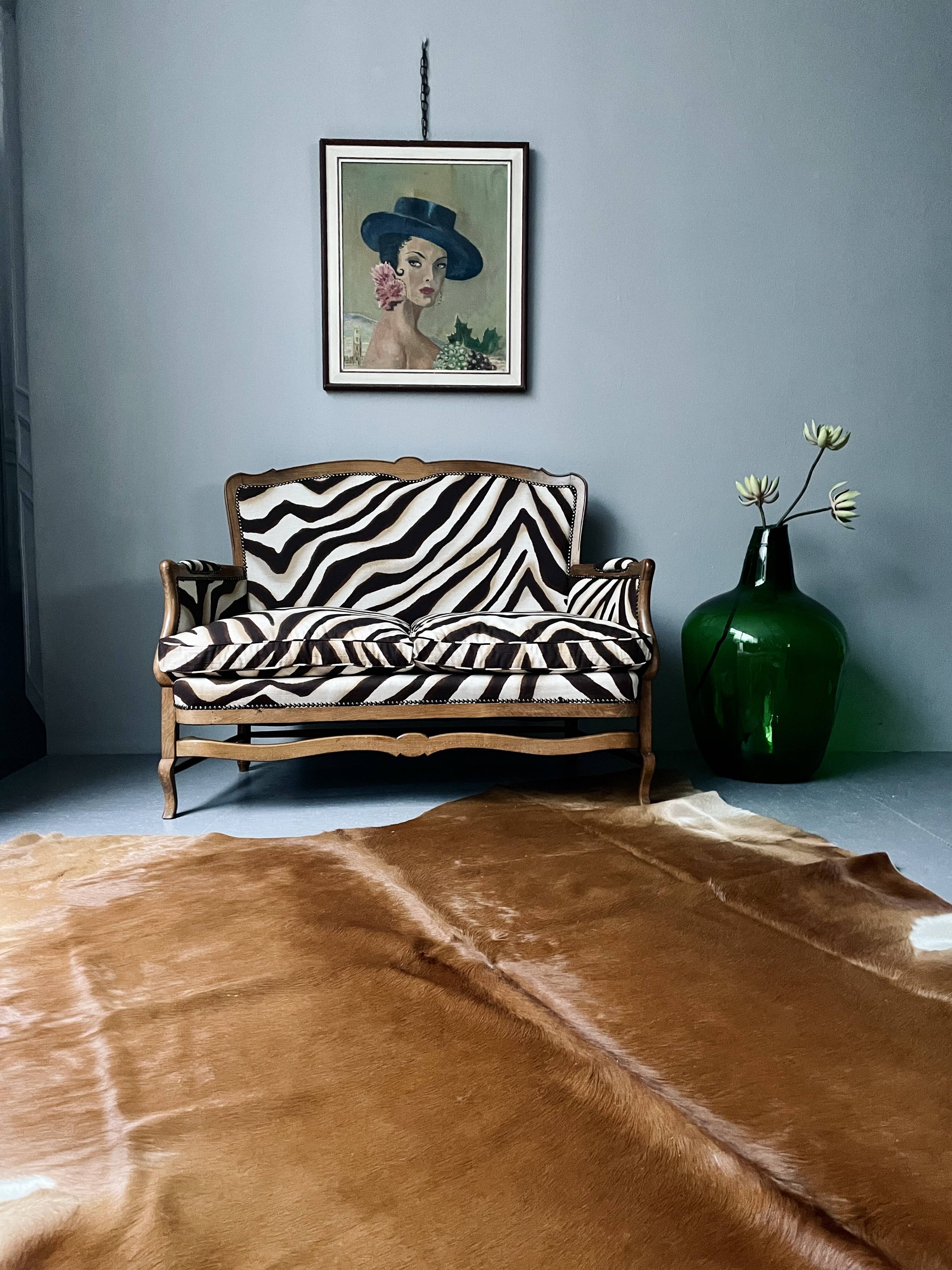 Canapé 2 places avec imprimé zèbre Ralph Lauren