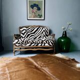 Loveseat with Ralph Lauren Zebra Print