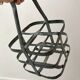 Antique zinc bottle holder