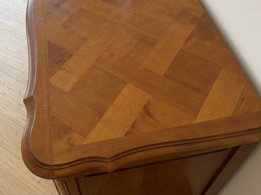Regency buffet in solid cherry wood