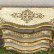 Commode florentine vintage en bois doré