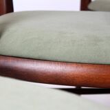 Restored Mid-Century Modern Dining Set, Czechoslovakia, 1960s, Set of 7