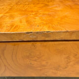 Elm burl coffee table