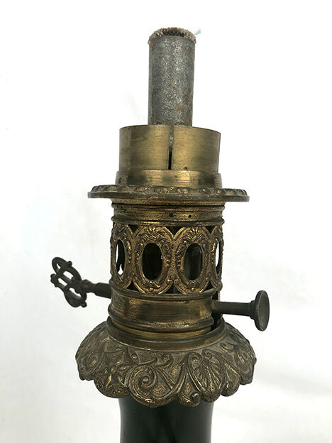Paire de lampes à pétrole Napoléon III