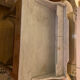 Bathroom cabinet in oak and antique marble