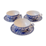 Tasses et soucoupes à thé en porcelaine japonaise vintage