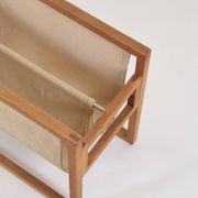 Danish magazine holder by Henning Wind-Hansen for Sika Mobler, 1960s