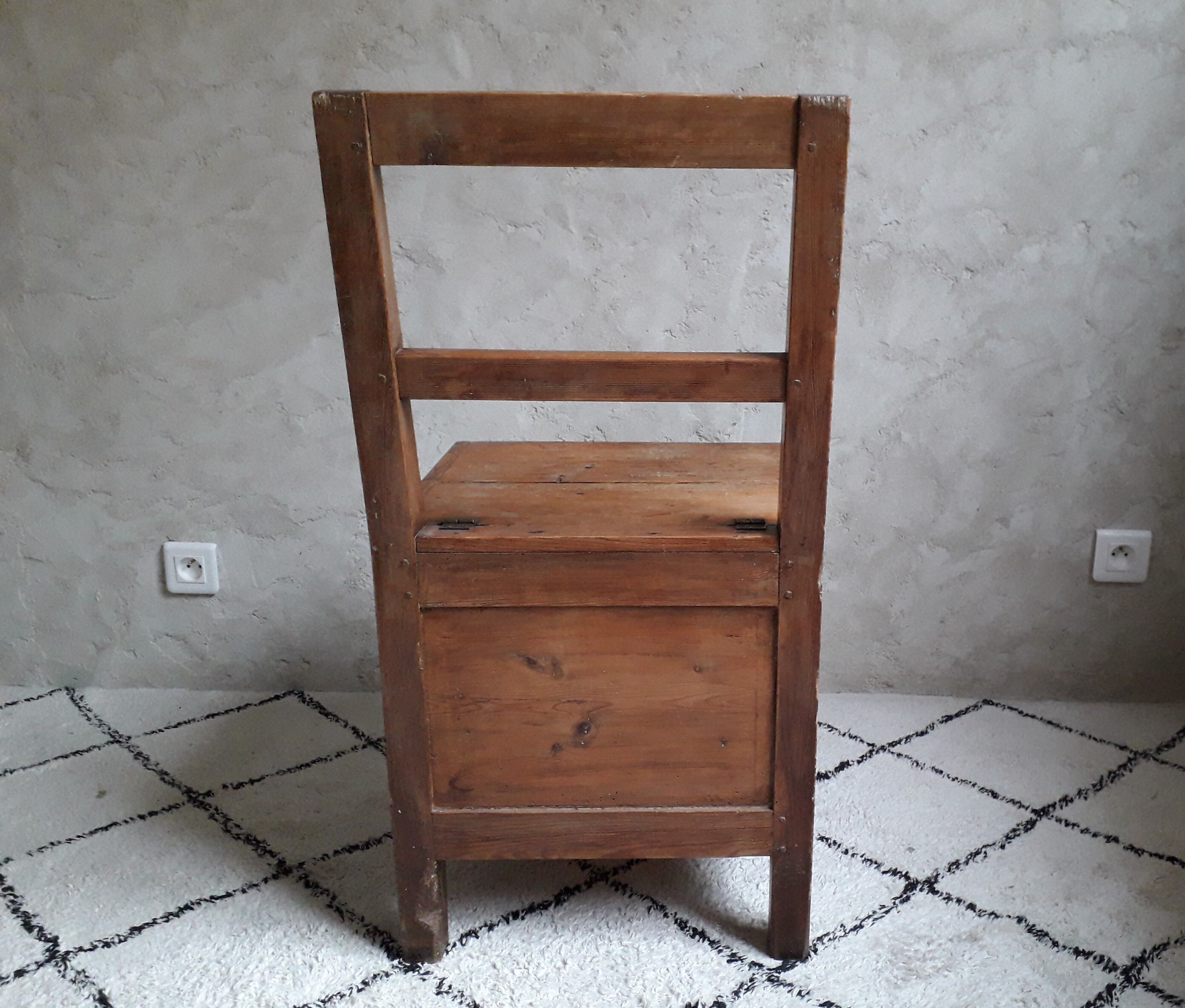 Chaise coffre