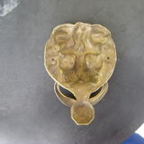 Lion head door knocker