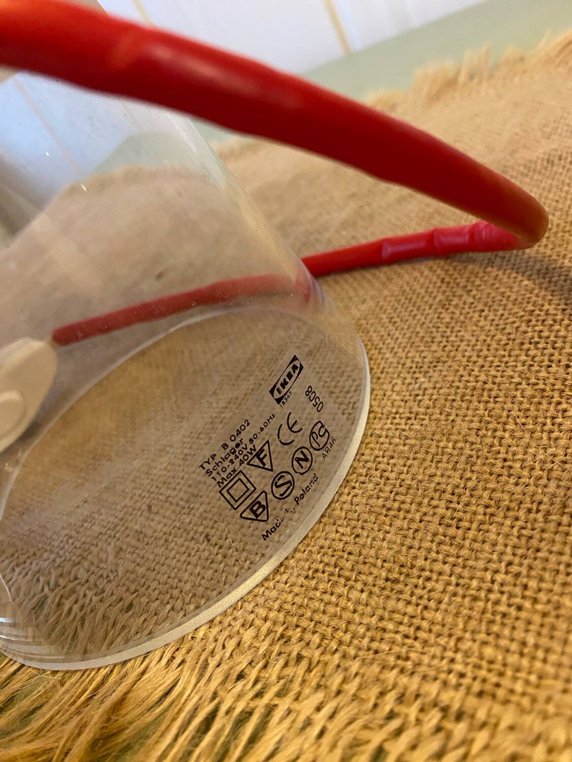 IKEA schlager Carl öjerstam lamp