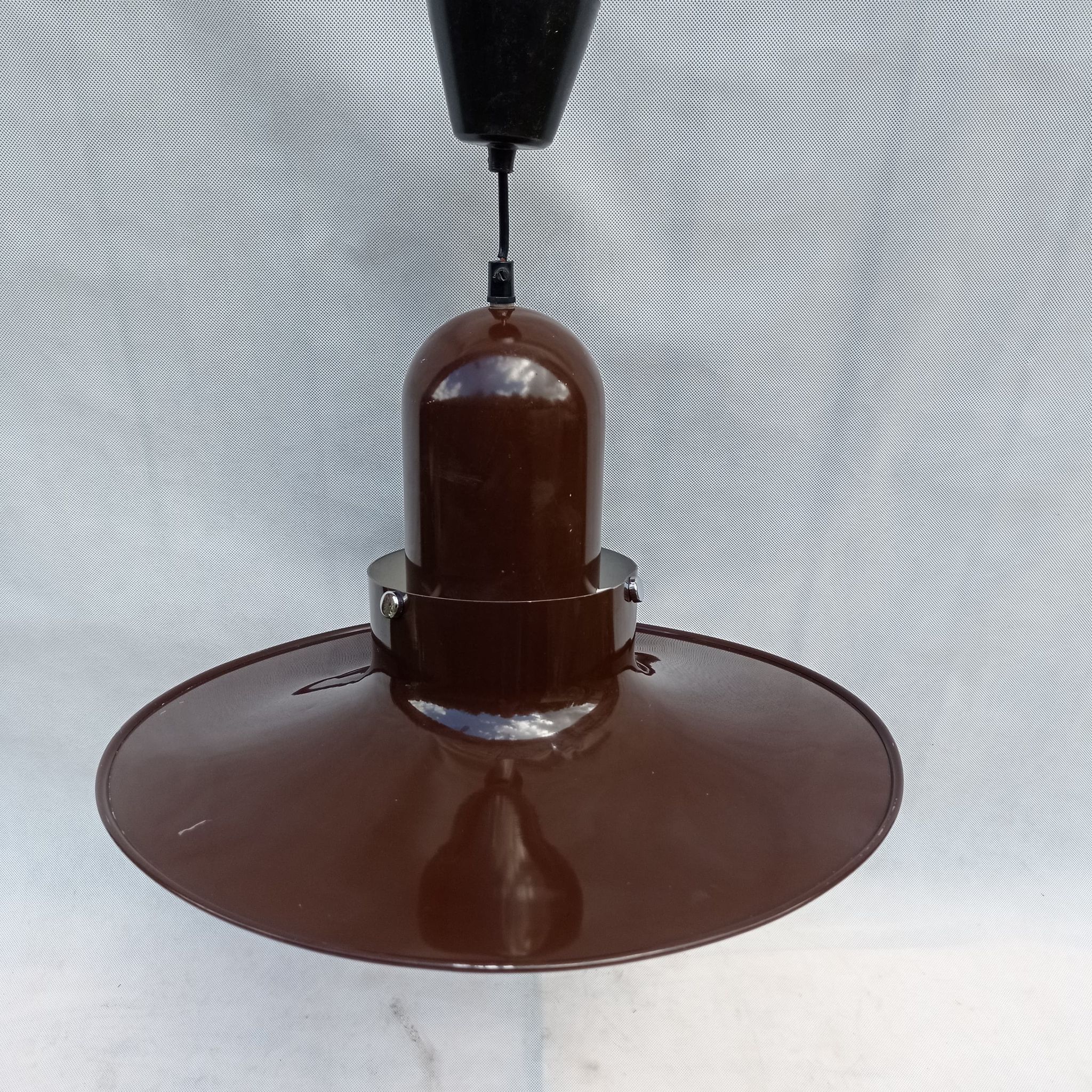 Hanging bronze UFO lamp from Ikea