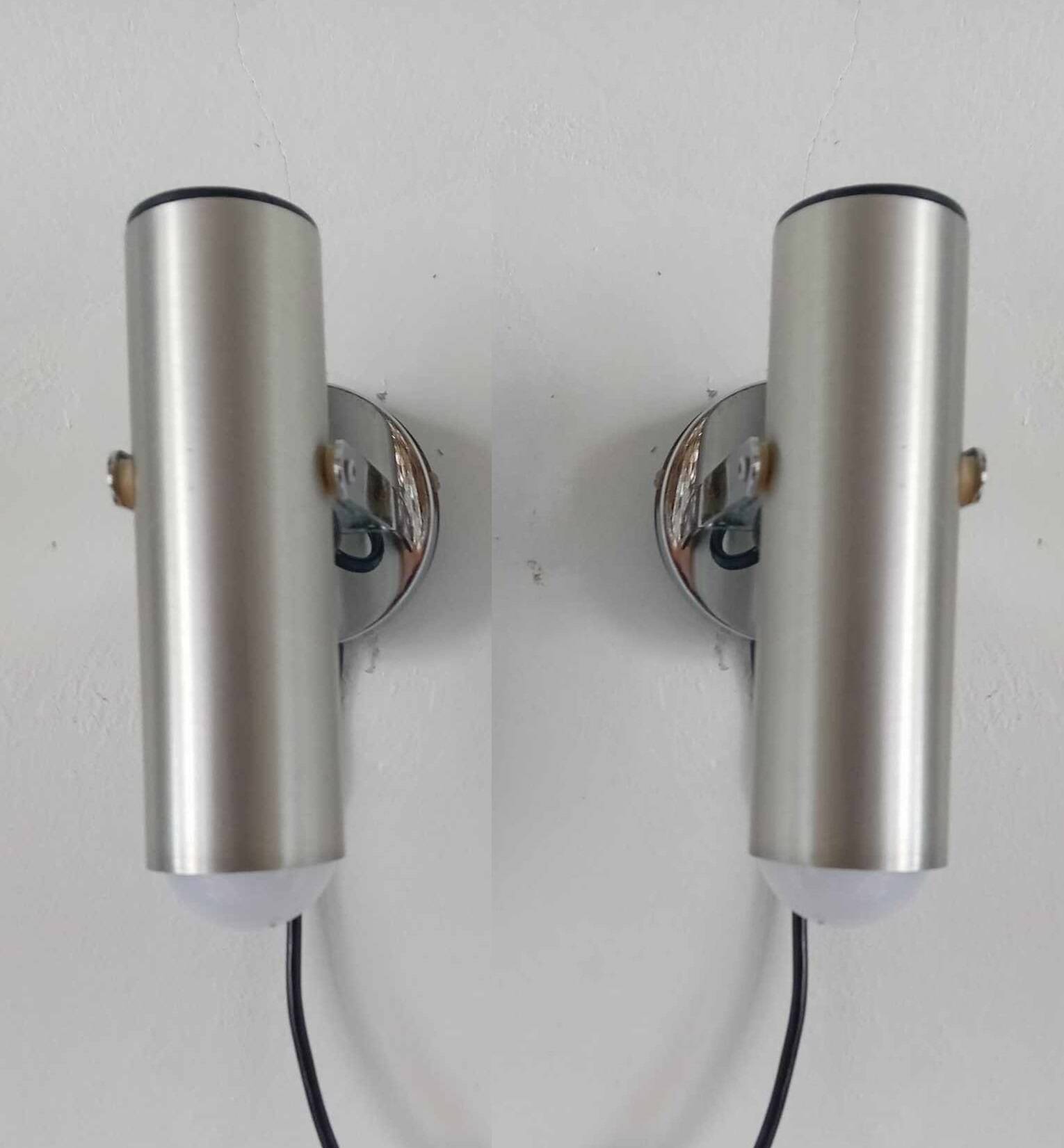 Pair of 70's directional spotlights