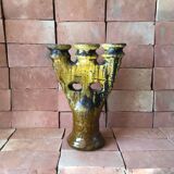 Tamegroute pottery candle holder