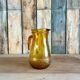 70s yellow glass pitcher