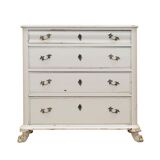 Pine chest of drawers, Danish design, 1950s, production: Denmark