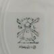 8 French earthenware dinner plates (Gien Sarreguemines Digoin Moulin des Loups Orchies)