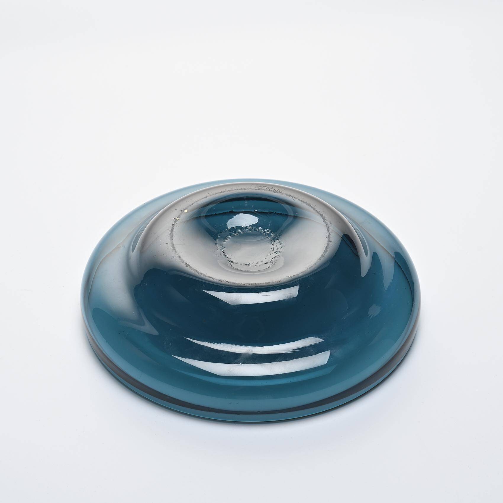 Claude Morin, blown glass cup, France