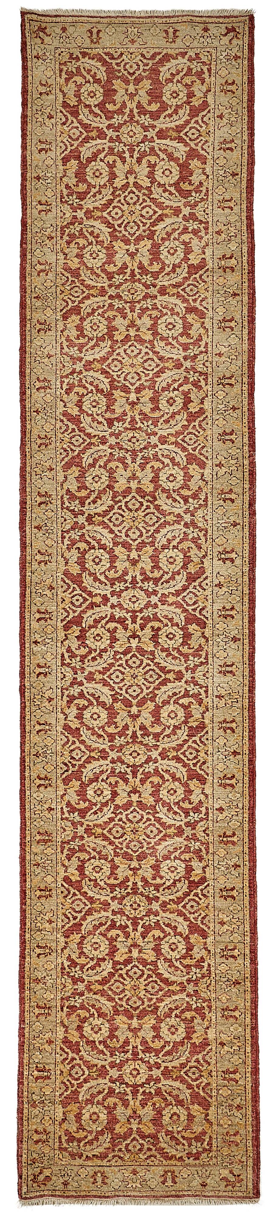 Turkish Handknotted Wool Oushak Rug 78 cm x 397 cm