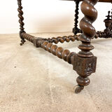 Table extensible 350cm Louis XIII
