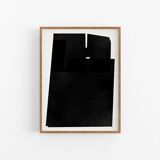 Abstract lines giclee print, 50x70cm