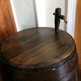 Old decoration barrel 225l