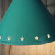 Lampe de potence murale articulée Diabolo du designer René Mathieu - verte