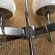 Gloss chrome and opaline 4 arm years 70/80
