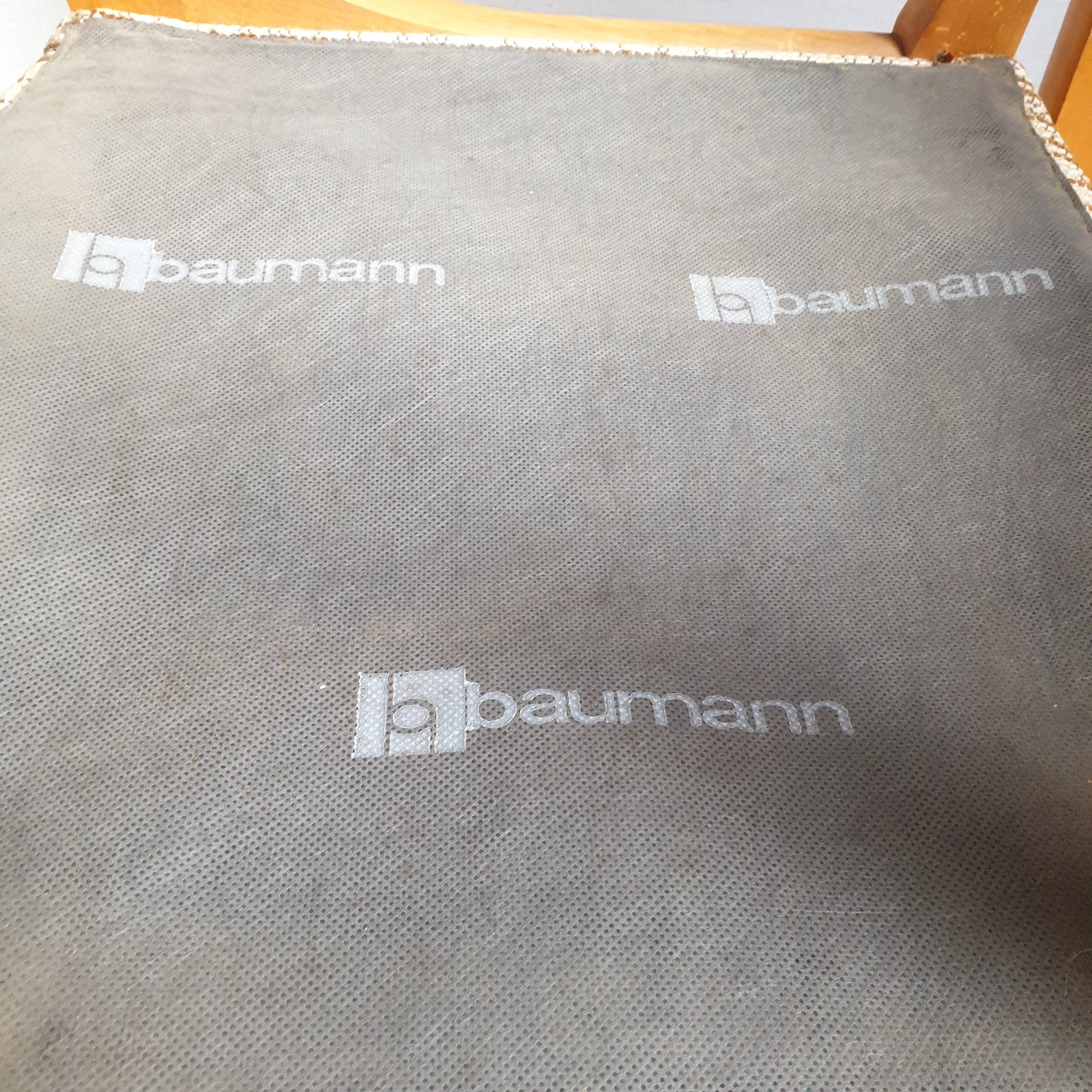 Chaises Baumann Gondole paire vintage