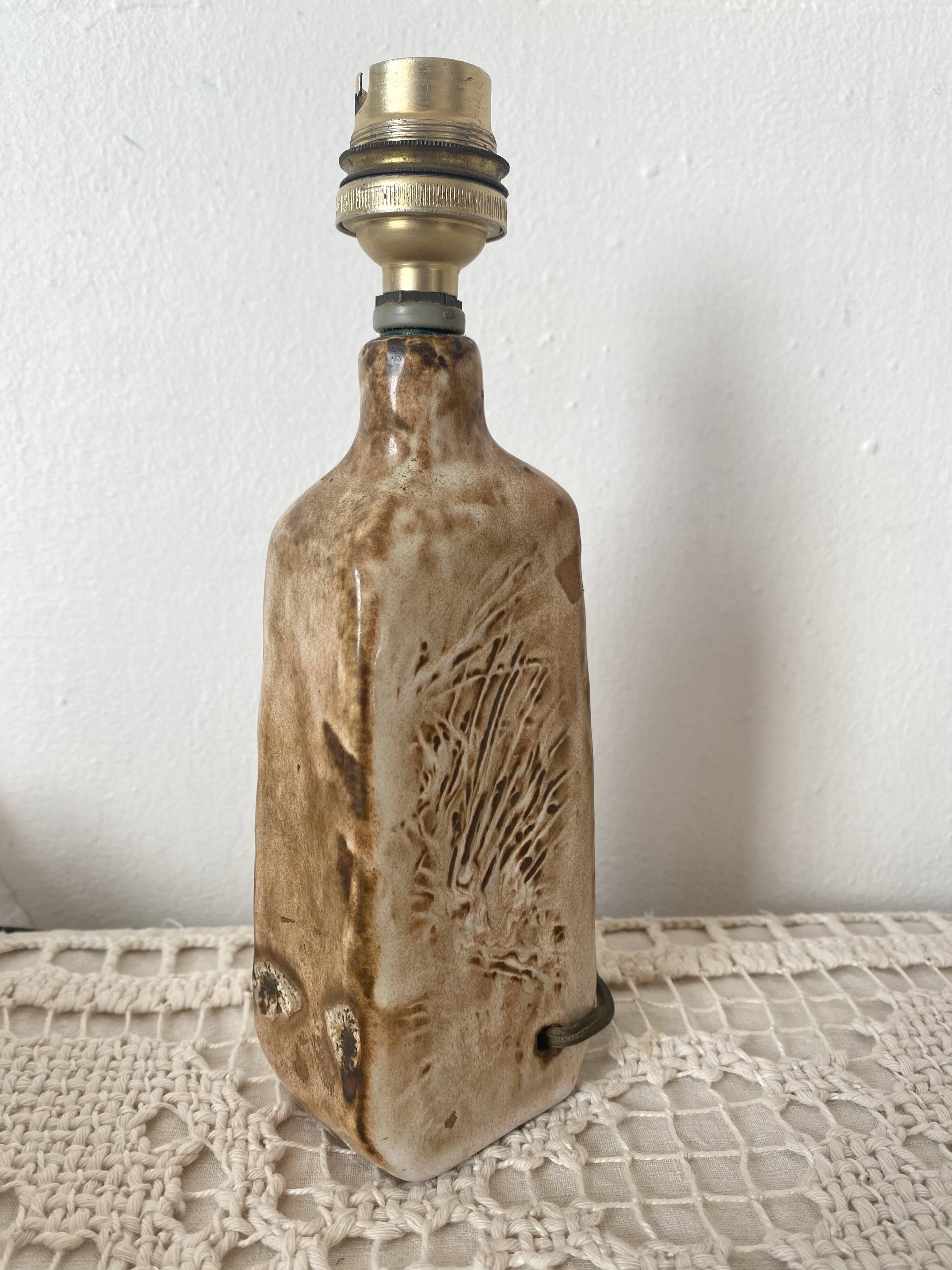 Vintage ceramic handcrafted floor lamp