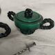Vallauris green tea set – 1960s
