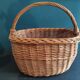 Vintage French oval basket
