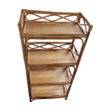 Furniture 4 shelves in used rattan