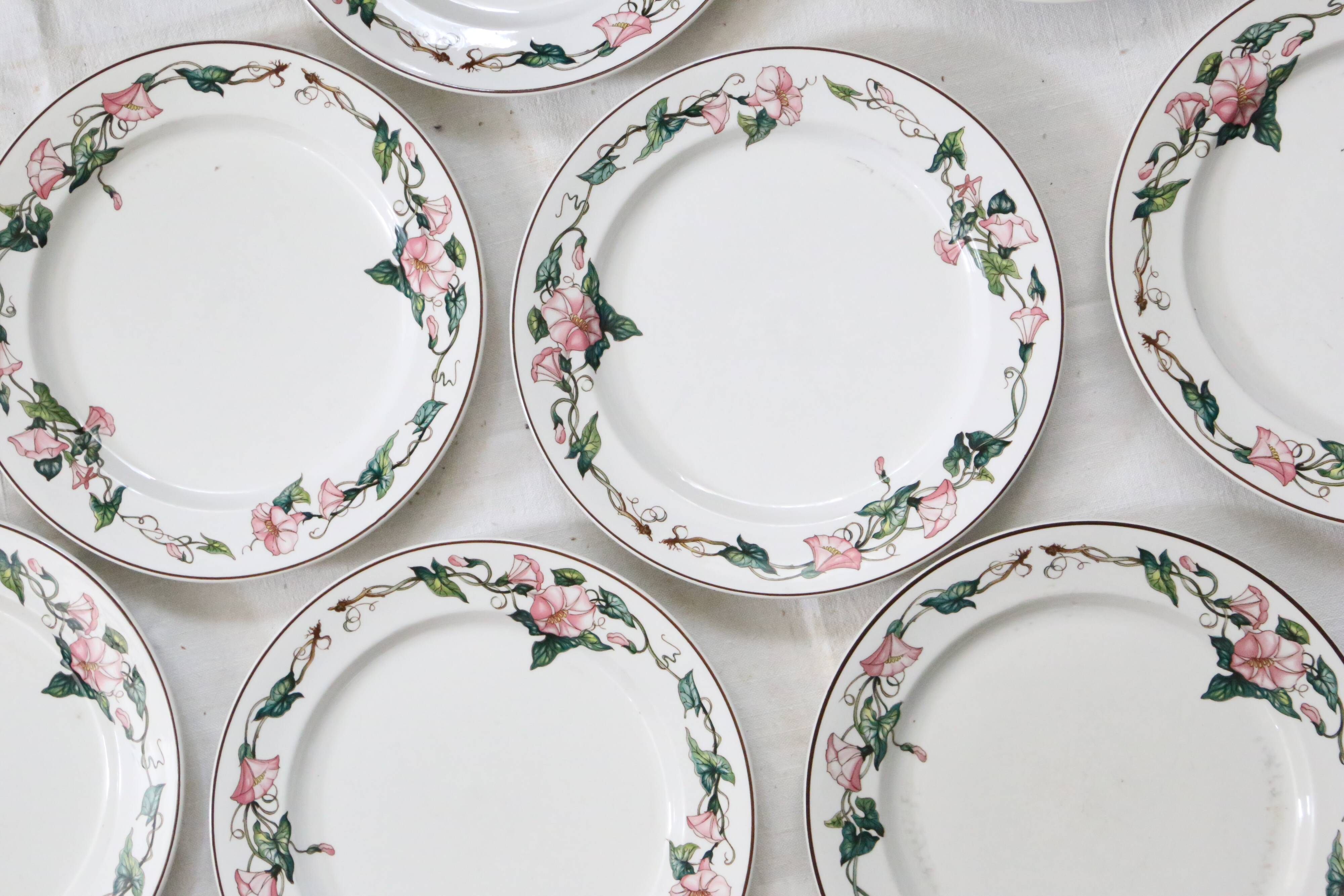 Flat plates 9 earthenware, model Palermo de Villeroy and Boch