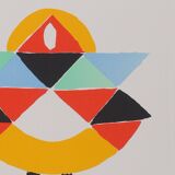 Sonia Delaunay: Carnival, signed lithograph