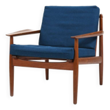 Danish Teak Easy Chair by Arne Vodder for Glostrup