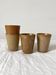 4 vintage Digoin stoneware tumblers