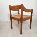 Pair of Carimate chairs by Vico Magistretti for Cassina 1960