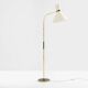 Maison Lunel lampadaire diabolo laiton canon de fusil vers 1950