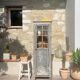 Petite armoire vitrée vintage « Simone »