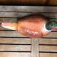 Old michel caugant terrine pheasant shape vintage ceramic