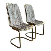 Chaises de salle à manger italiennes par Gastone Rinaldi, années 1970, lot de 2