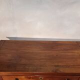 Grande commode époque restauration en merisier