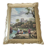 Pretty little animated landscape painting