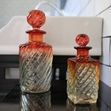 Paire de Flacons cristal Baccarat