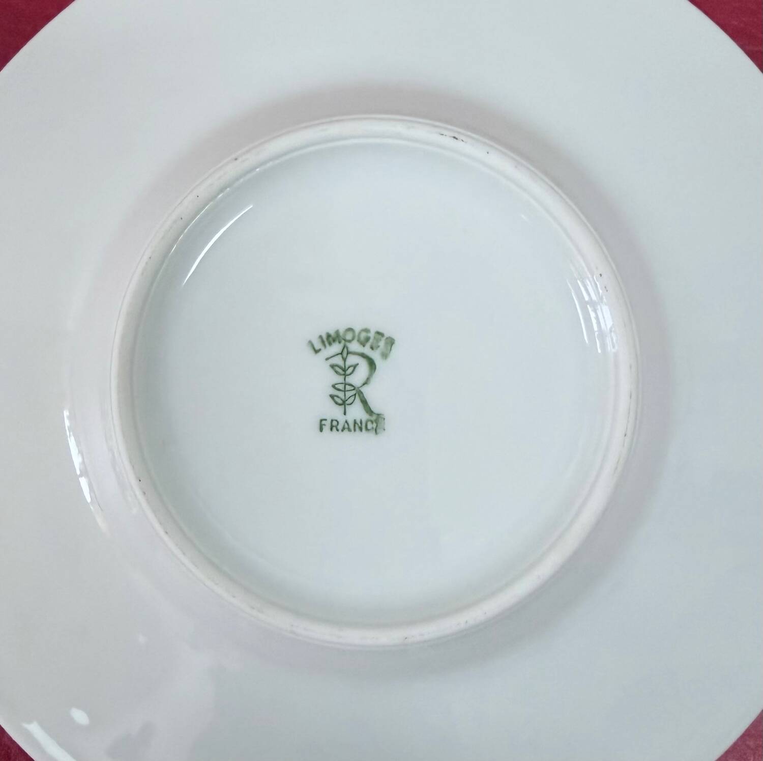 Pair of Limoges porcelain cups - Maison Raynaud - Washington
