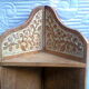 Wall corner shelf