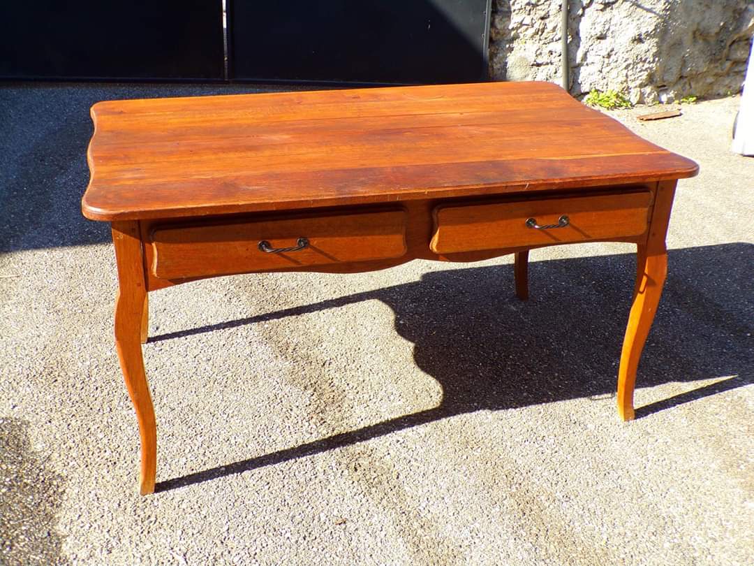 Oak office or country table