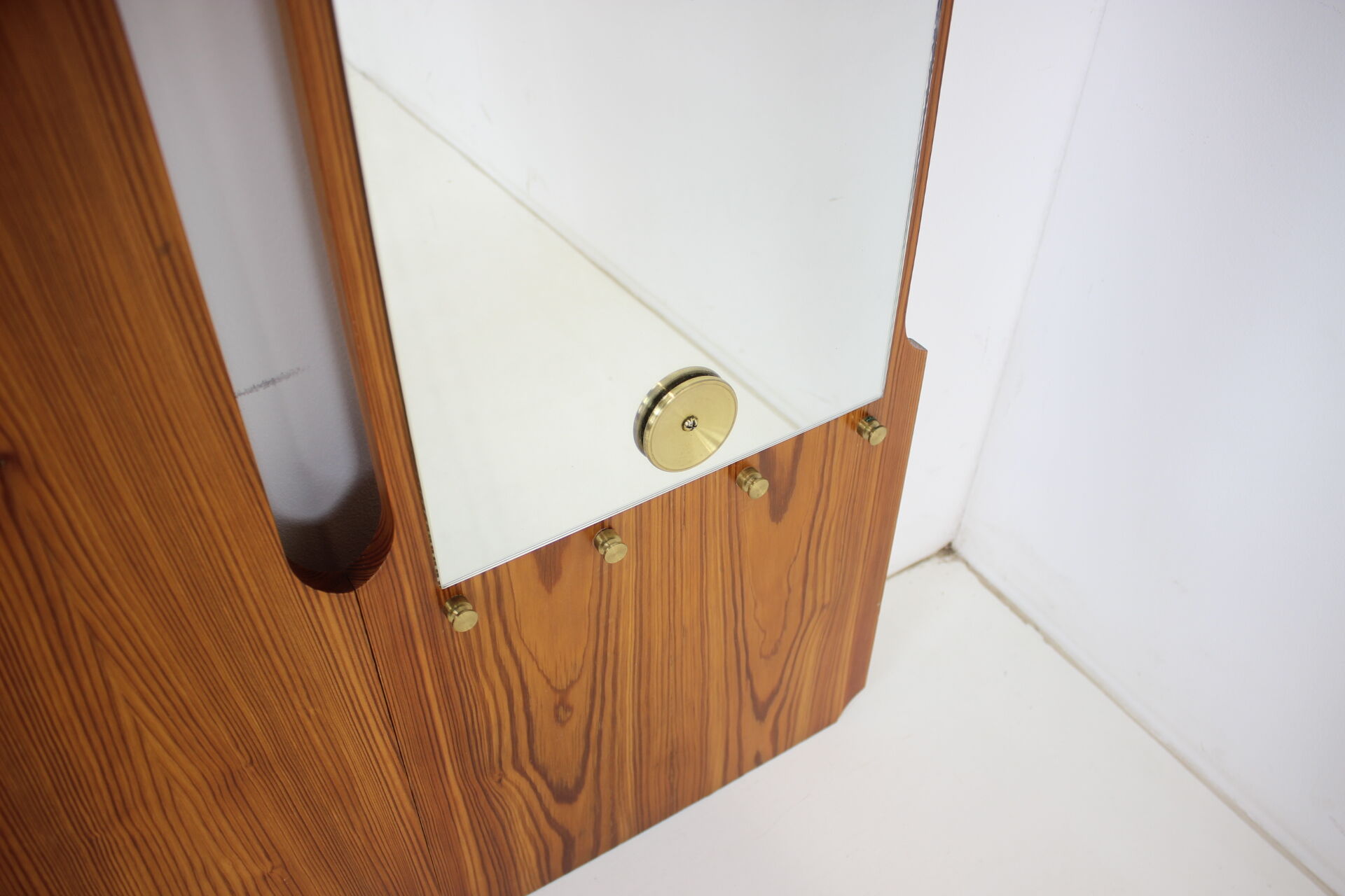 Wall coat rack with lighting Czechoslovakia 1960s