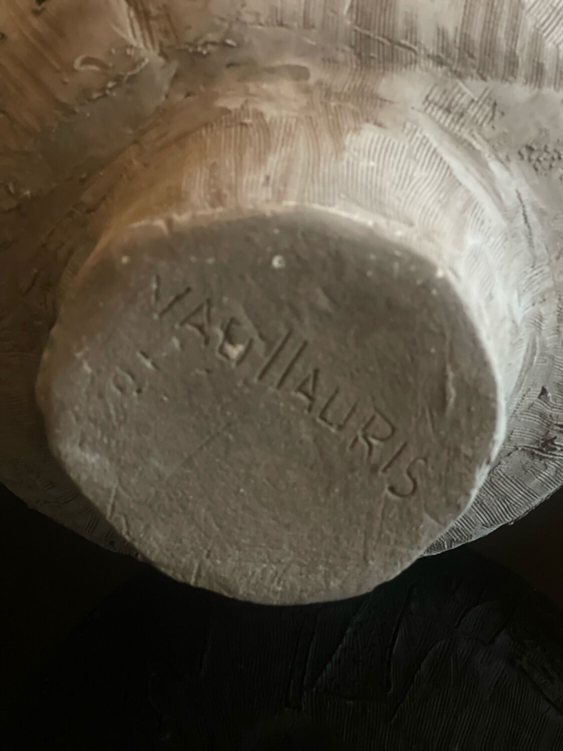 Vallauris ceramic signed by the artist Olisch.